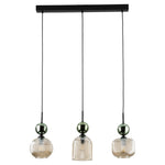 SOPHIA Grön Pendellampa 3×E14