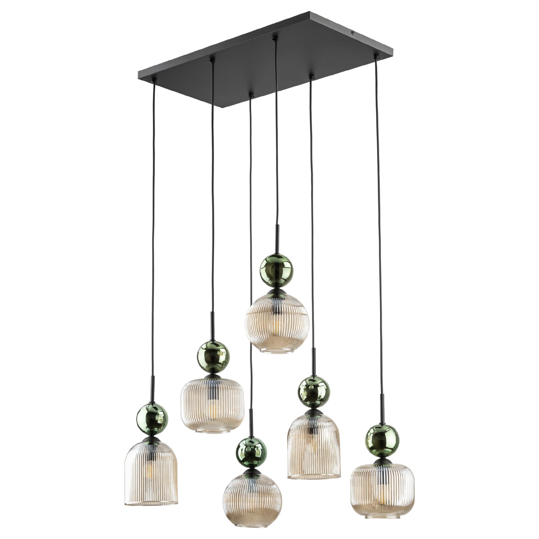 SOPHIA Grön Pendellampa lampa 6×E14