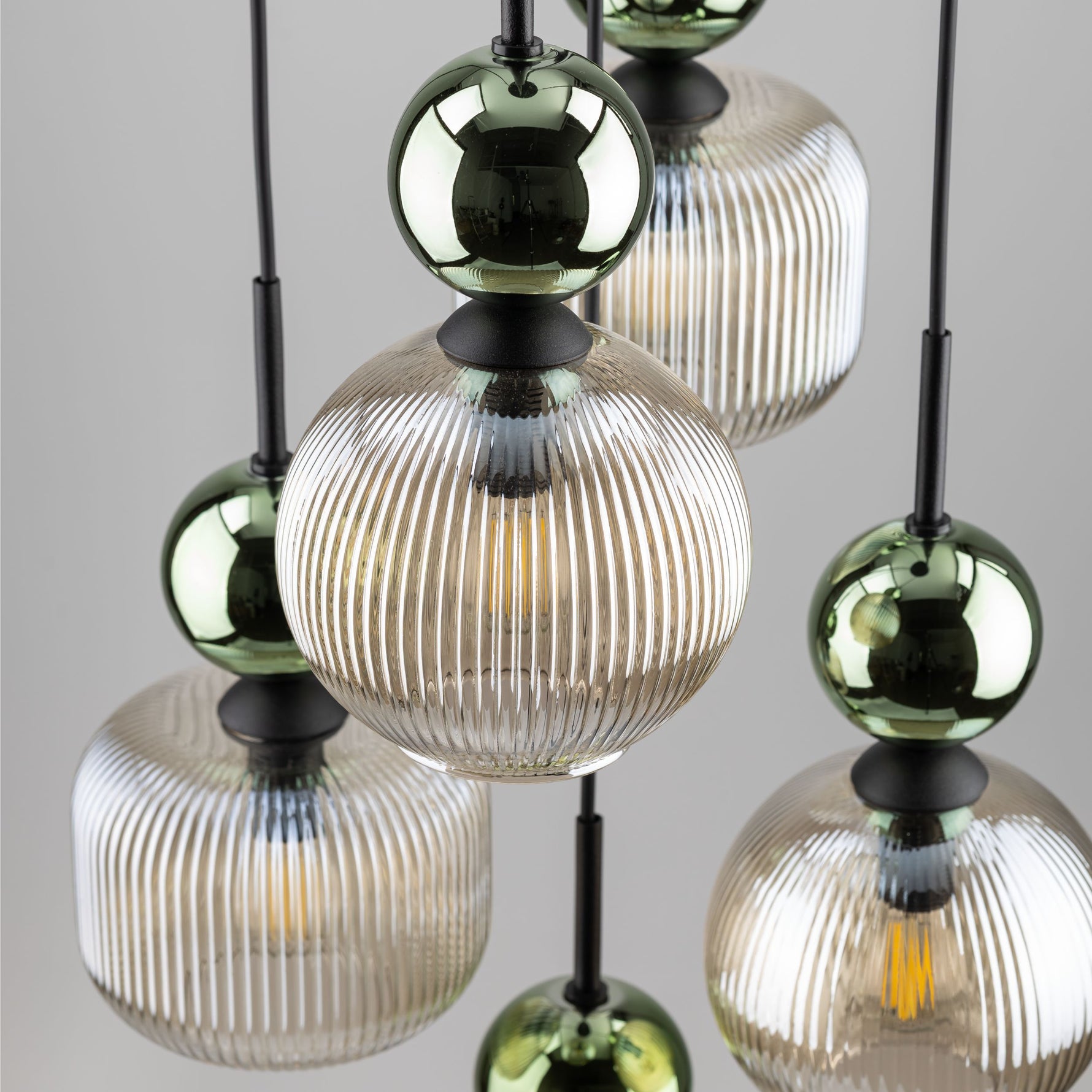 SOPHIA Grön Pendellampa lampa 5×E14