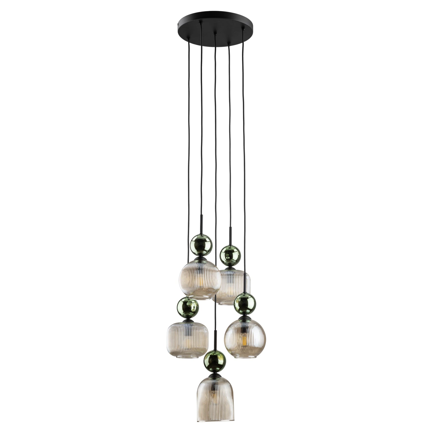 SOPHIA Grön Pendellampa lampa 5×E14