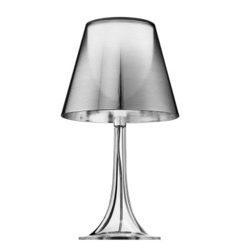 TOKYO TRANSPARENT BORDSLAMPA I MODERN STIL HÖJD 44 CM