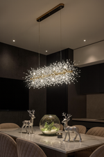 STARDUST Guld Pendellampa 90CM