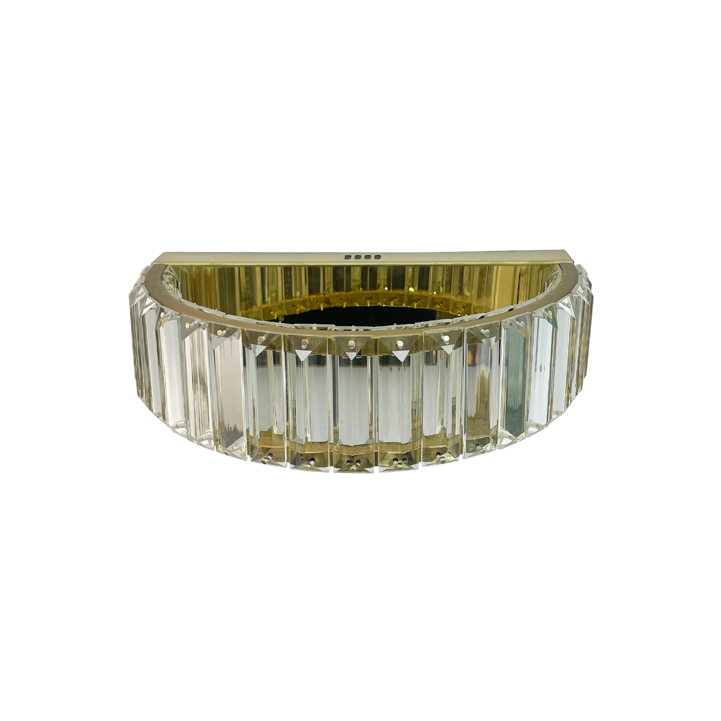 RING VÄGGLAMPA GULD