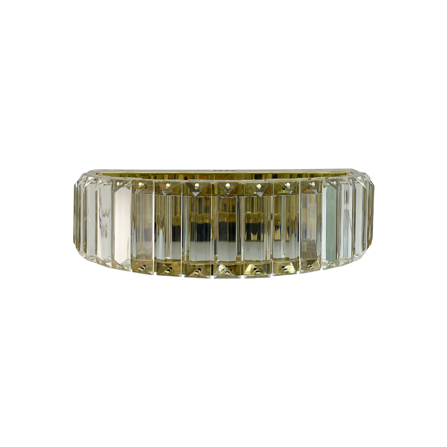 RING VÄGGLAMPA GULD