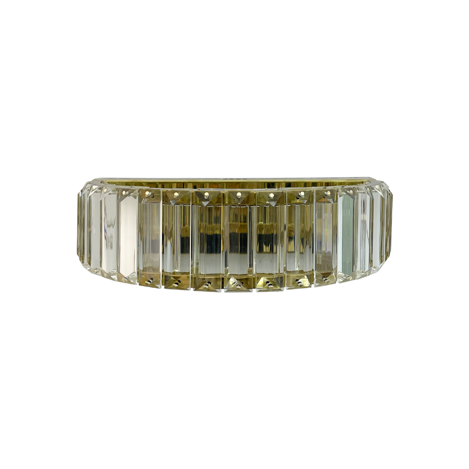 RING VÄGGLAMPA GULD