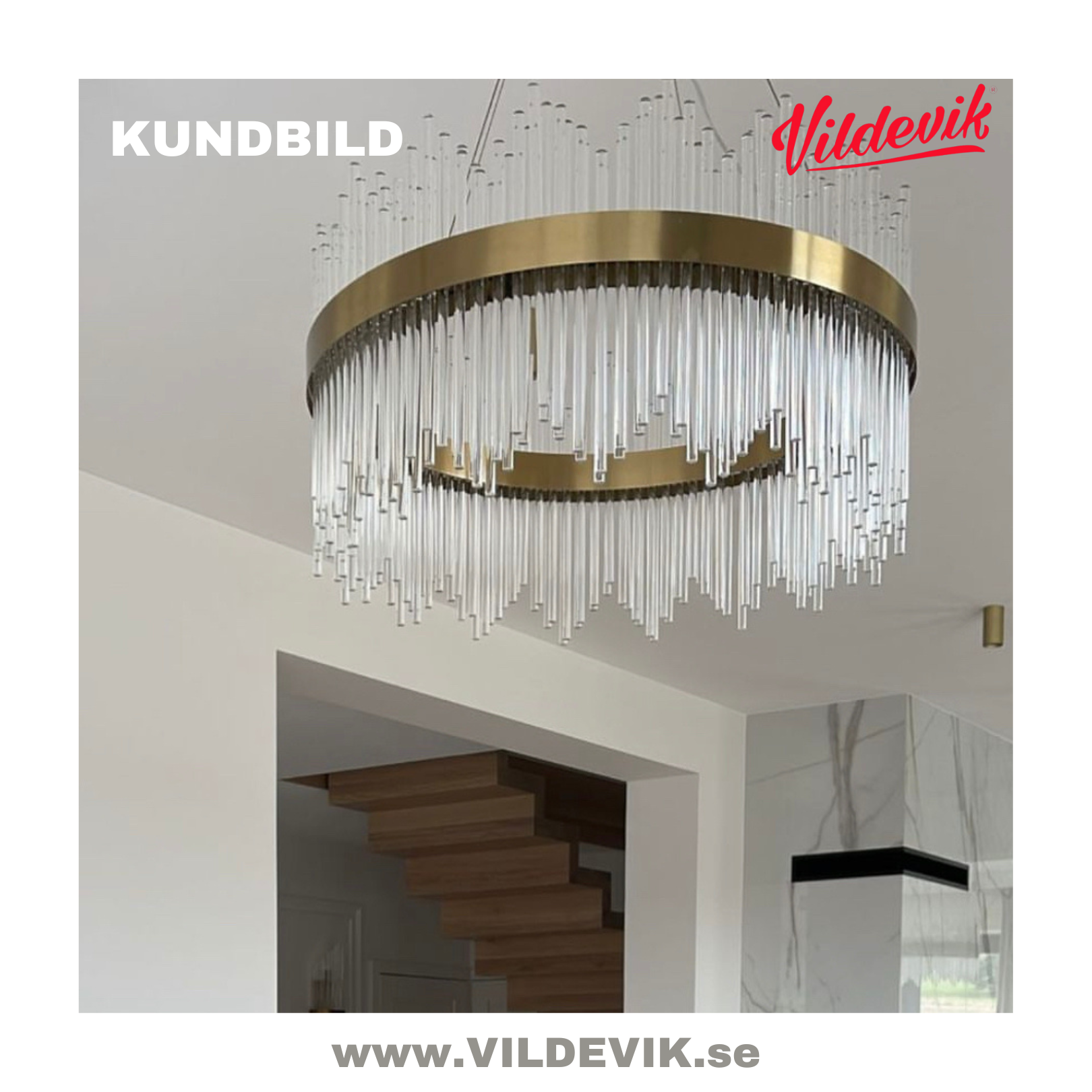 ROYAL CRYSTAL GULD 60cm