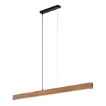 TEO LED Valnötspendellampa Ø126cm