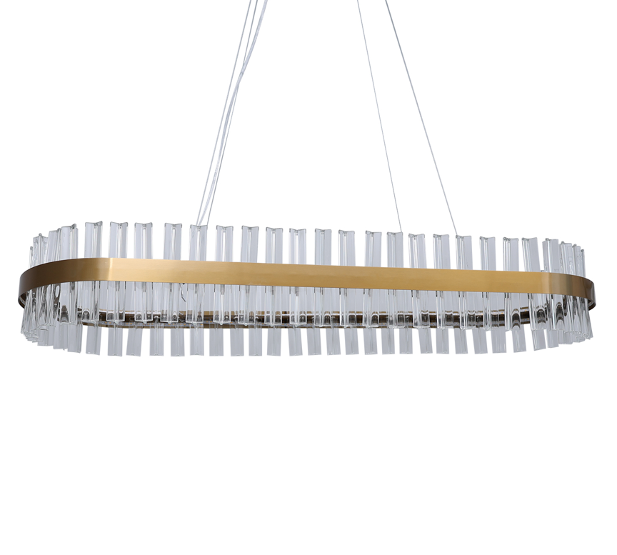 MONAKO OVAL Guld 100cm Pendellampa