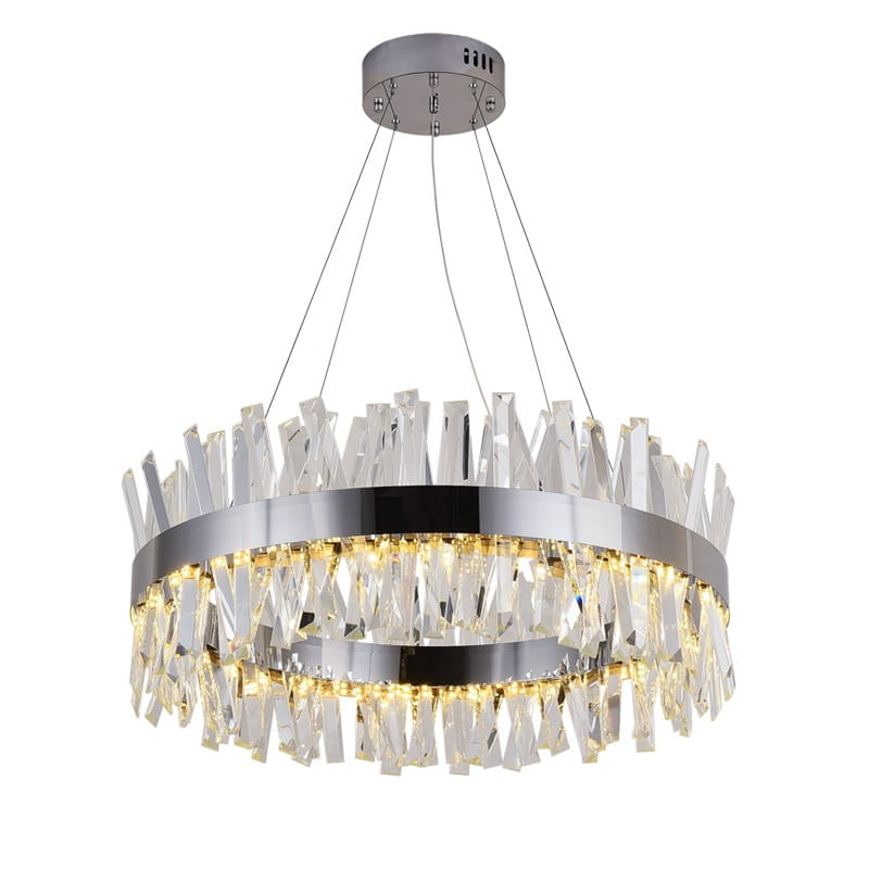 MONTE CARLO 60CM SILVER KROM
