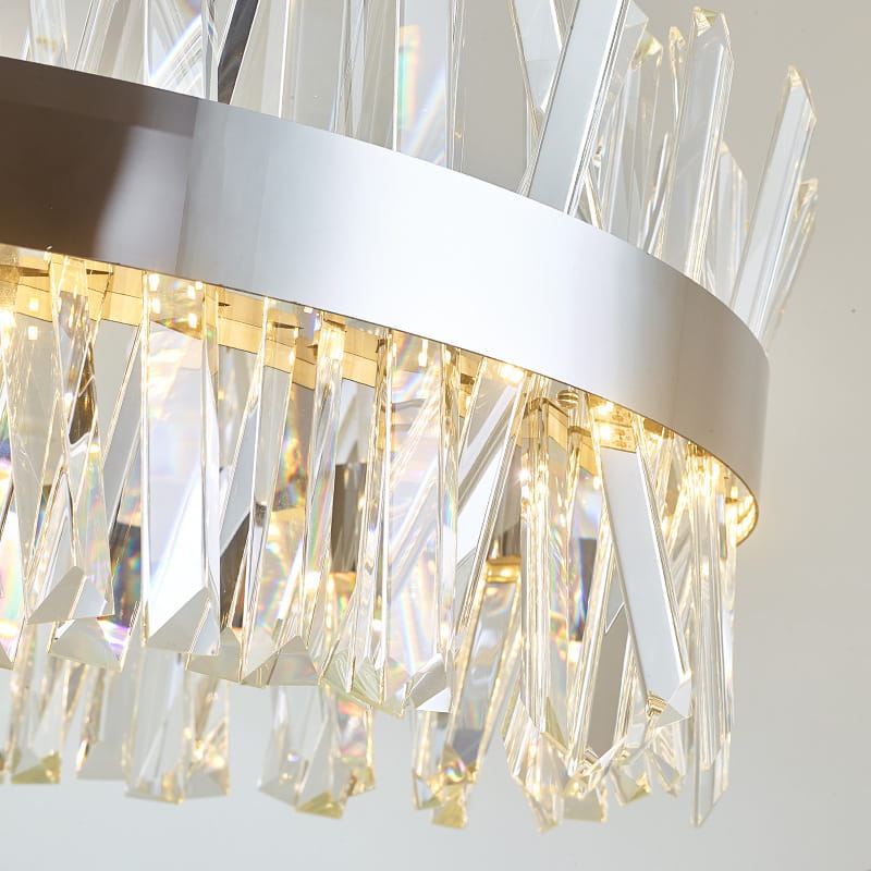MONTE CARLO 60CM SILVER KROM