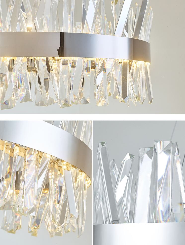 MONTE CARLO 60CM SILVER KROM