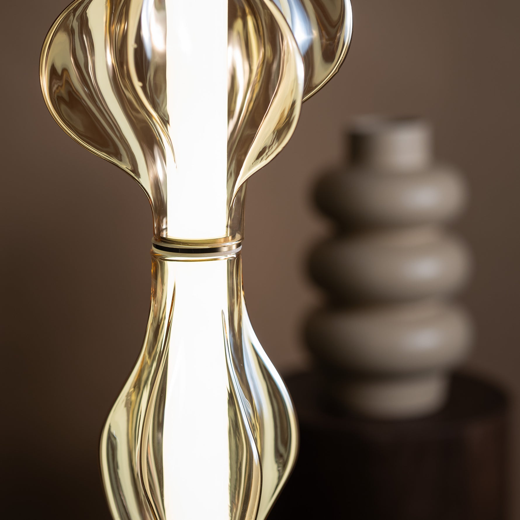 ÄLVA Mässing Taklampa Pendellampa LED 22W