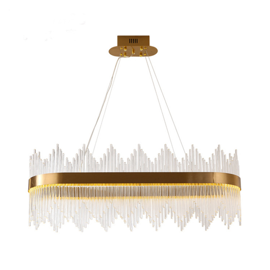 ROYAL CRYSTAL OVAL GULD 100cm
