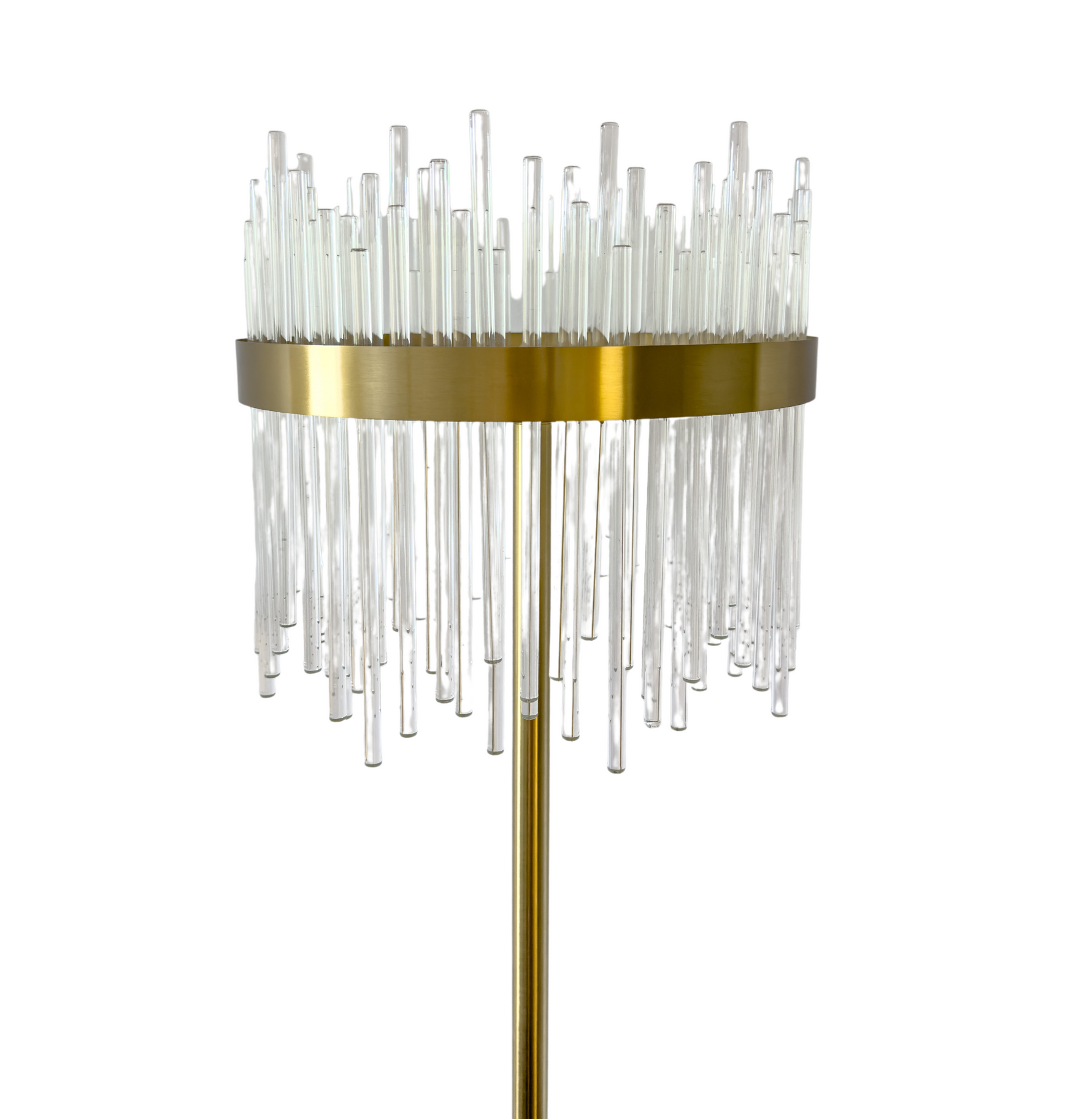 ROYAL CRYSTAL GULD GOLVLAMPA