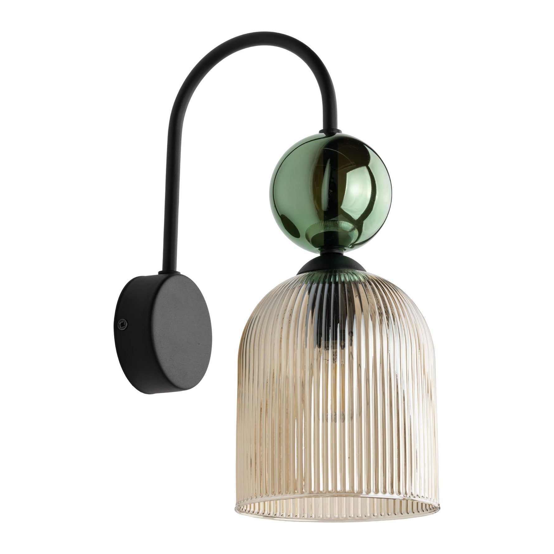 SOPHIA Grön Vägglampa 1×E14