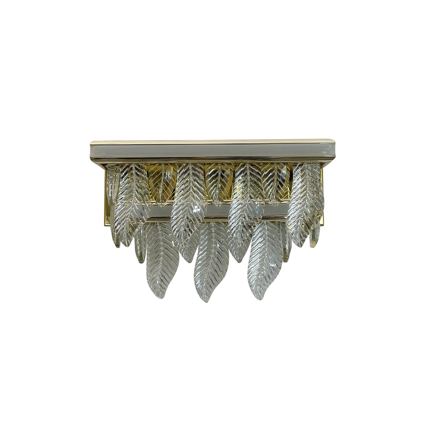 ORGANIC VÄGGLAMPA GULD