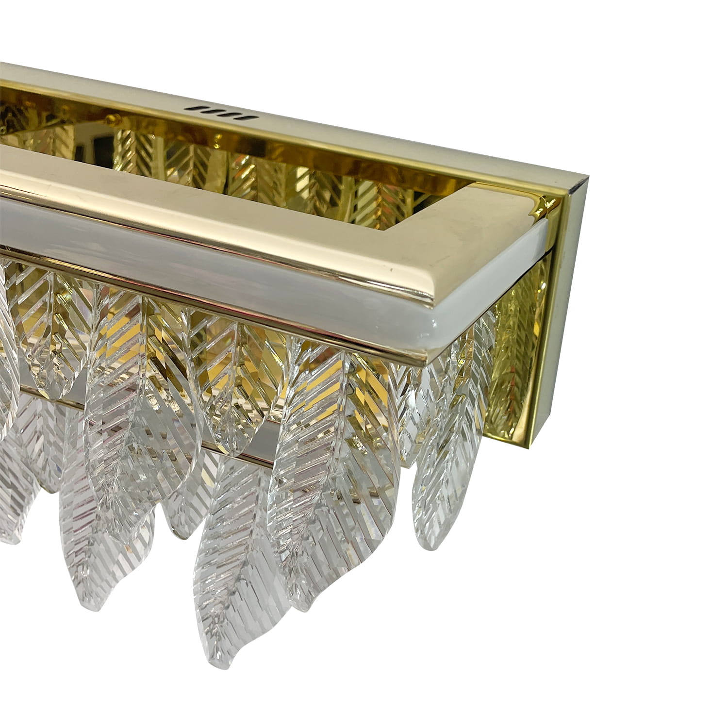 ORGANIC VÄGGLAMPA GULD