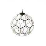 ZIG ZAG Pendellampa 40CM SVART