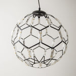 ZIG ZAG Pendellampa 40CM SVART