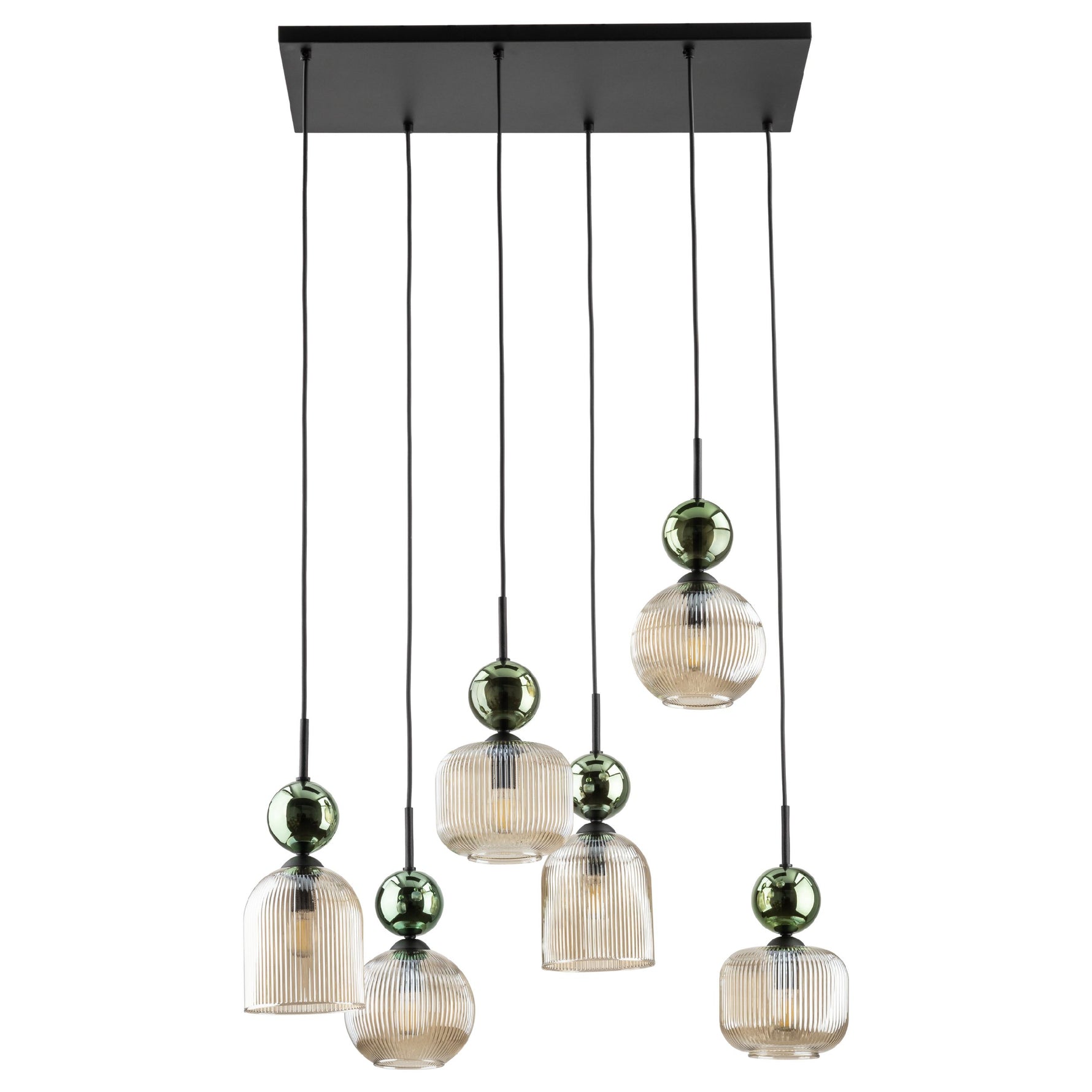 SOPHIA Grön Pendellampa lampa 6×E14