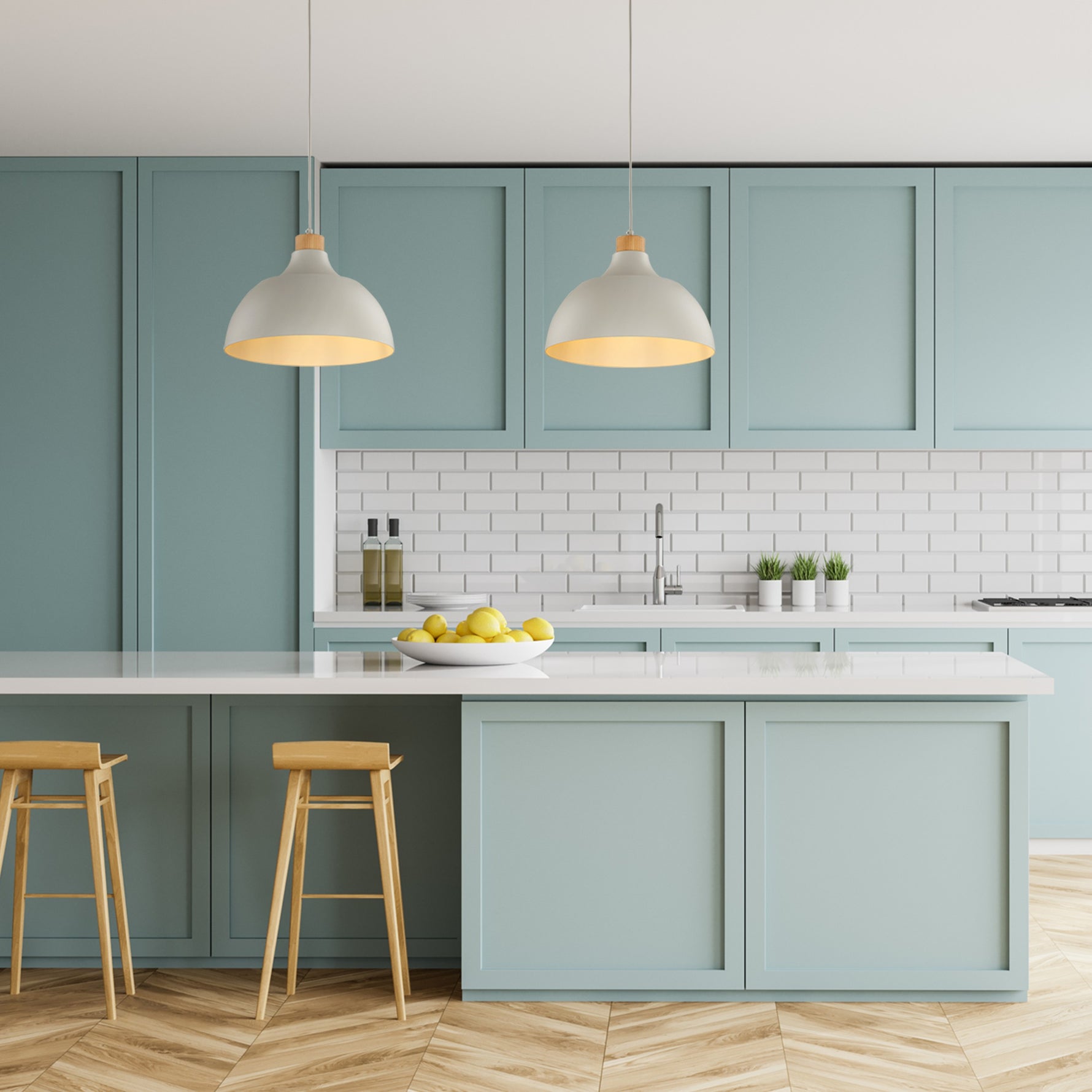 CAP Taklampa Beige Ø34cm