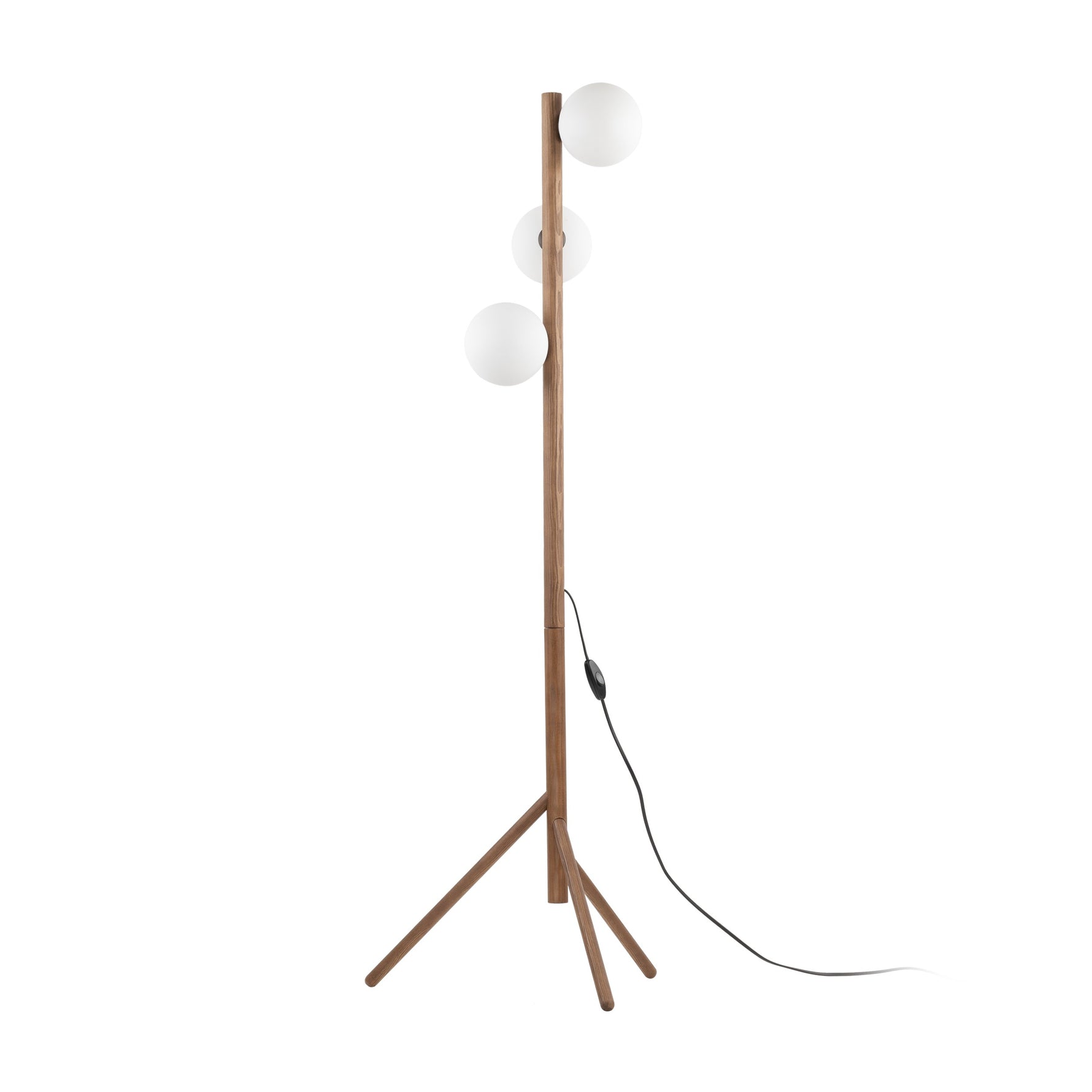 ESTER Trä valnöts golvlampa 3