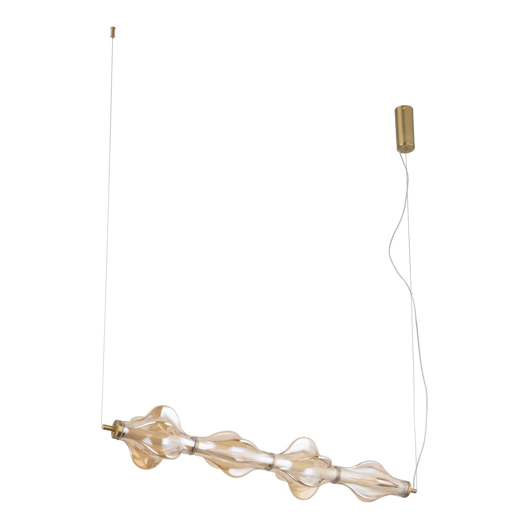 ÄLVA Mässing Taklampa Pendellampa LED 30W