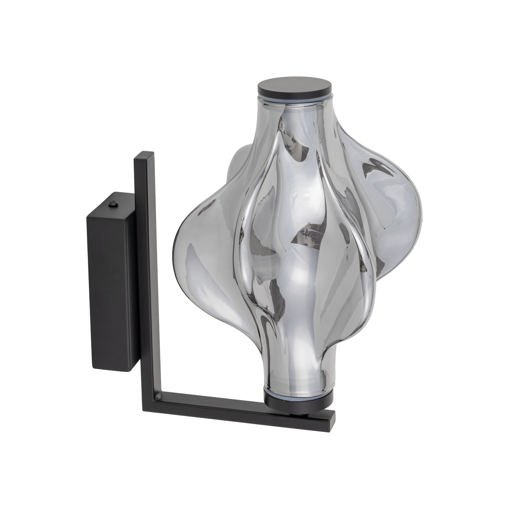 ÄLVA Svart Vägglampa LED 8W