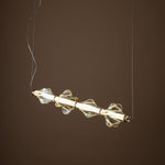 ÄLVA Mässing Taklampa Pendellampa LED 30W