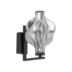 ÄLVA Svart Vägglampa LED 8W