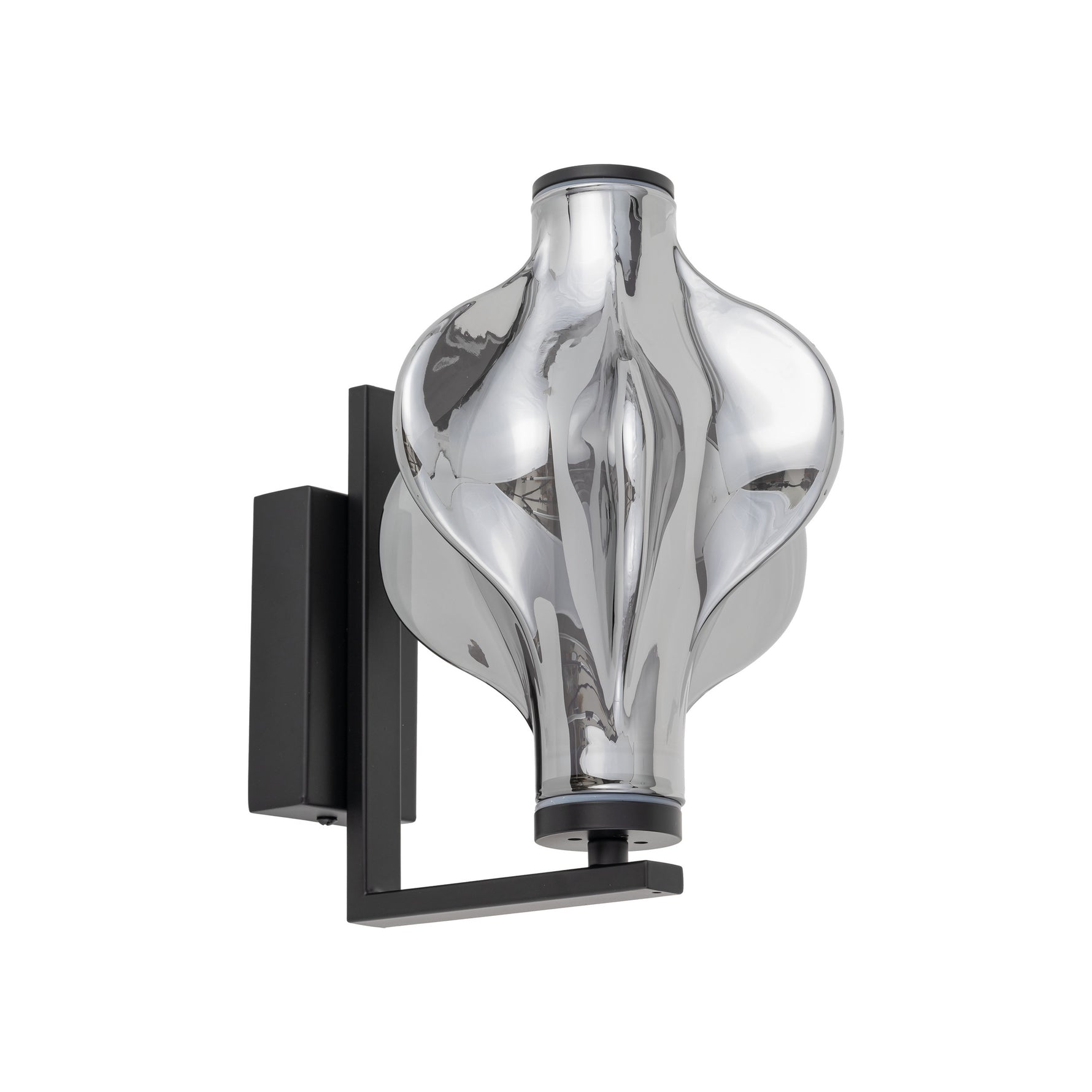 ÄLVA Svart Vägglampa LED 8W