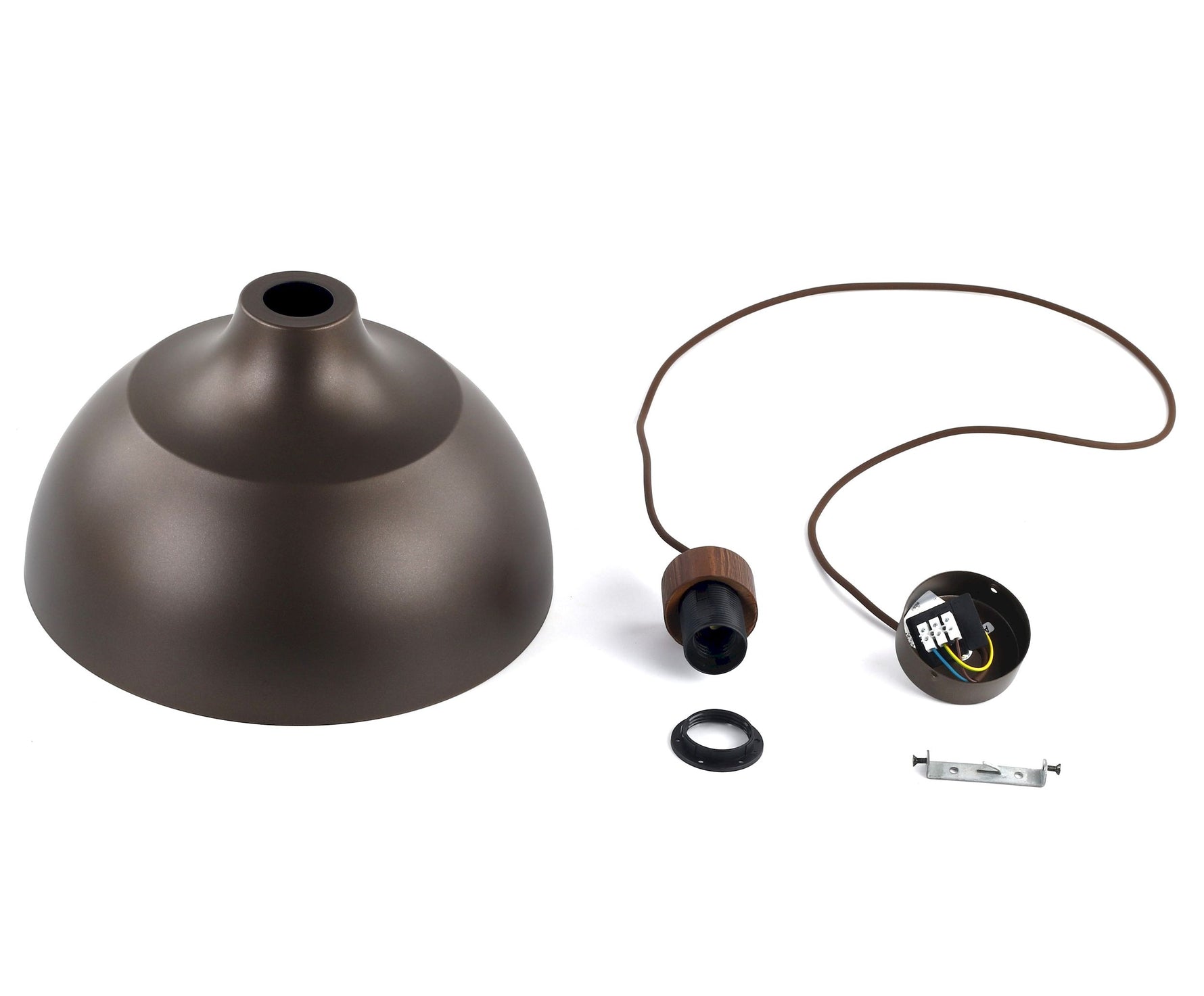 CAP Taklampa Brun Ø34cm