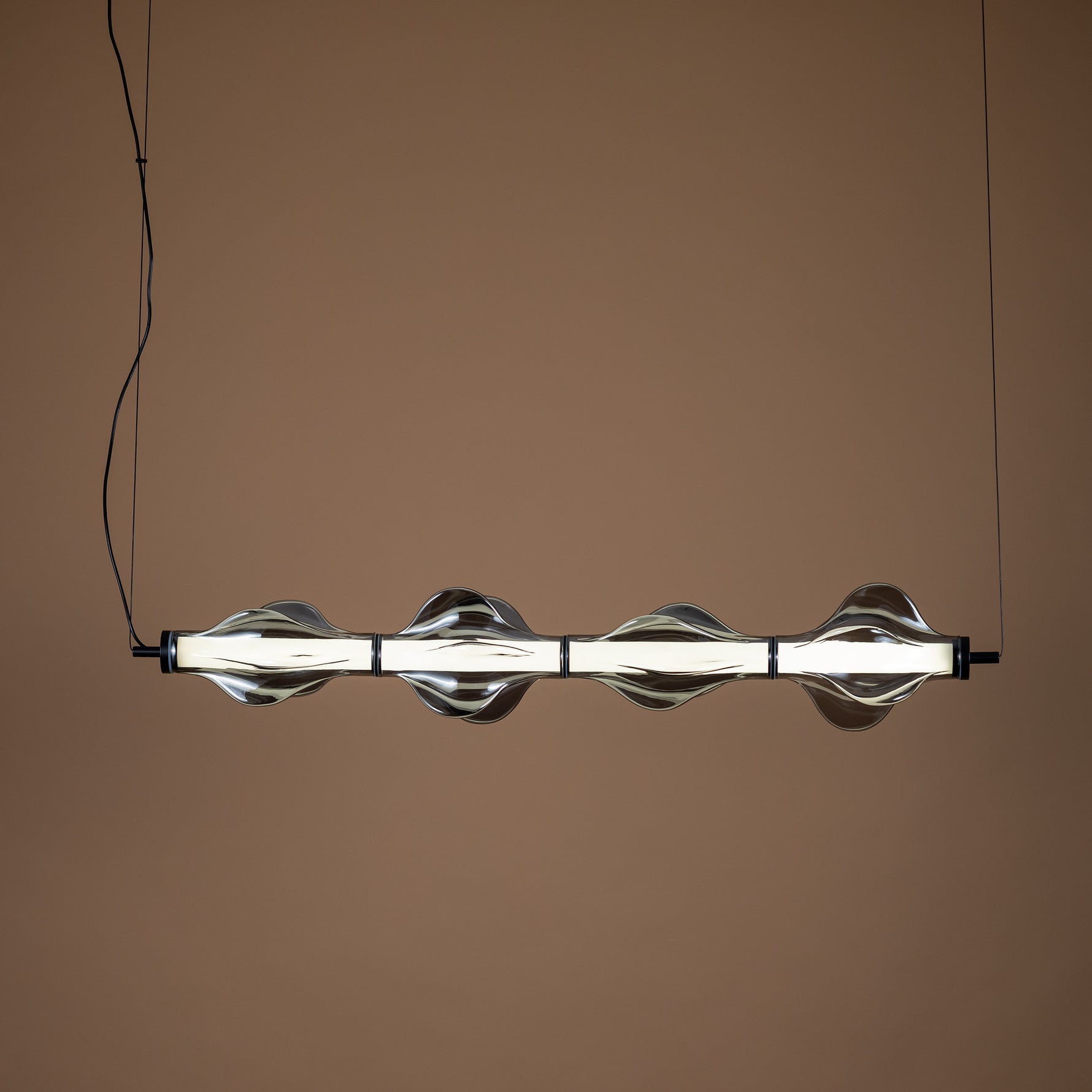 ÄLVA Svart Taklampa Pendellampa LED 30W