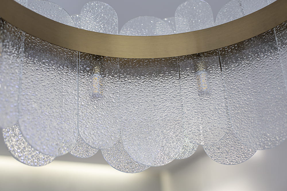 BARCELONA OVAL GULD 100cm Pendellampa