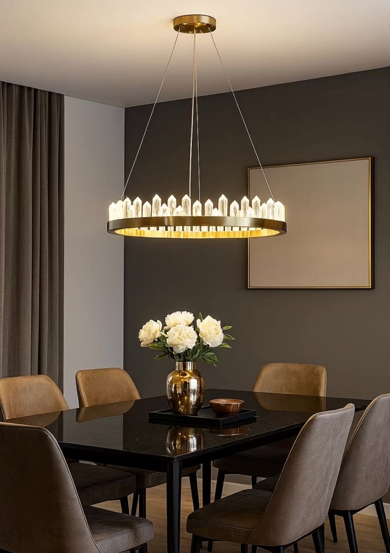 VENUS Guld Pendellampa 60cm