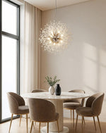 STARDUST Silver krom Pendellampa 50CM