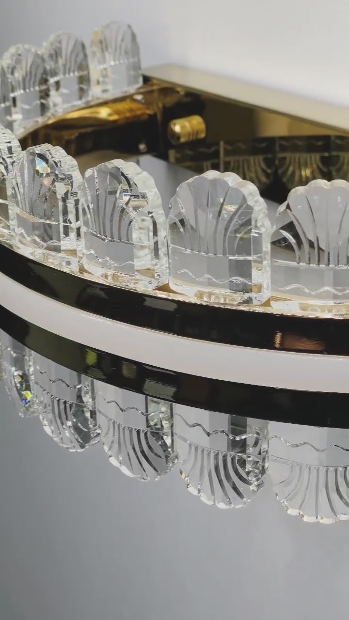 MEDUSA VÄGGLAMPA GULD