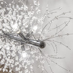 STARDUST Silver krom Pendellampa 90CM