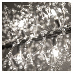 STARDUST Silver krom Pendellampa 90CM