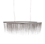 FONTANNA Silver krom Pendellampa 100CM