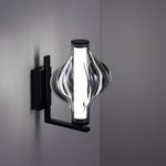 ÄLVA Svart Vägglampa LED 8W