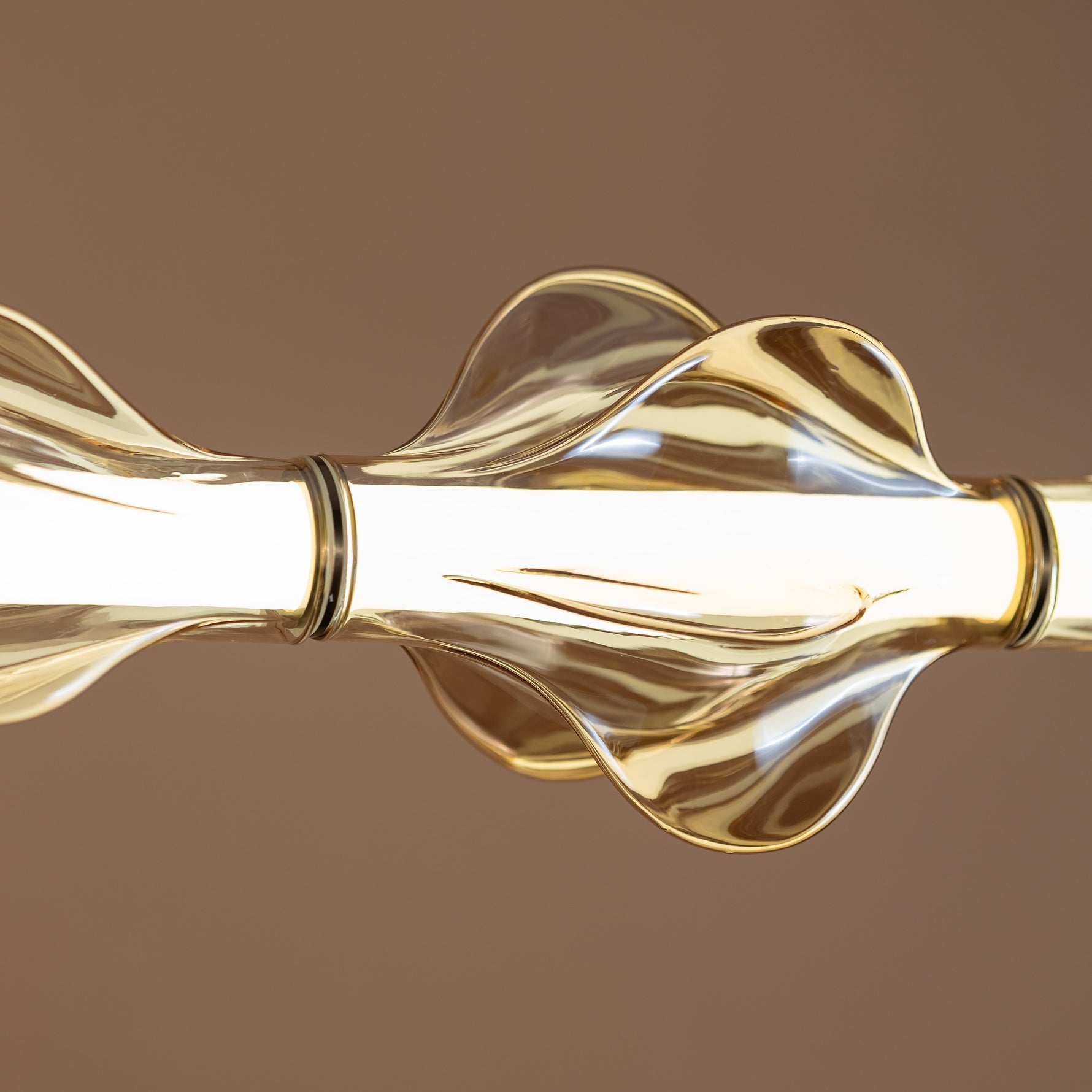 ÄLVA Mässing Taklampa Pendellampa LED 30W