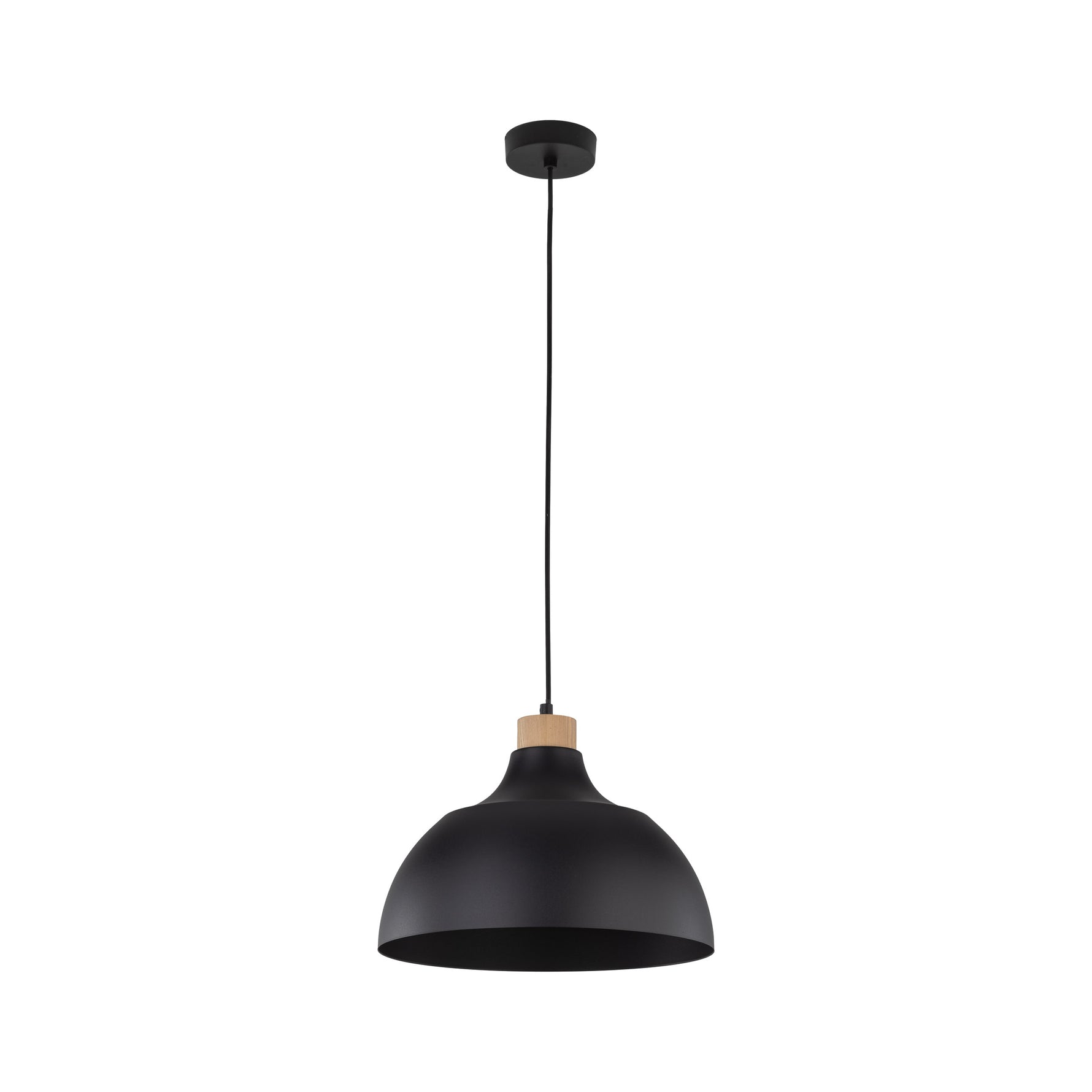 CAP Taklampa Svart Ø34cm