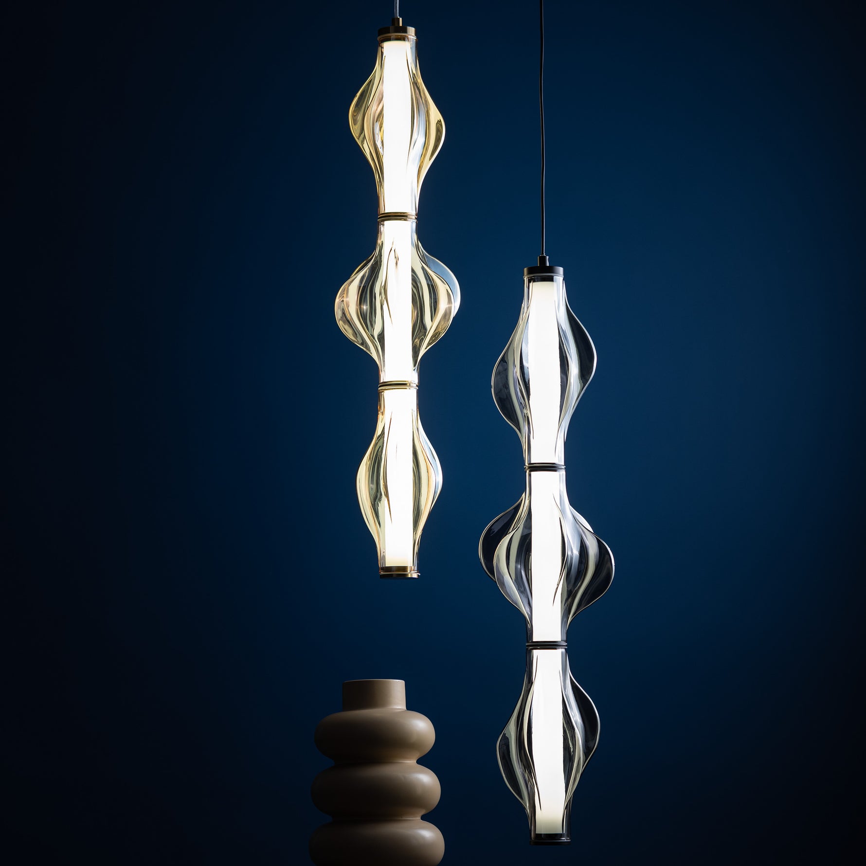 ÄLVA Svart Taklampa Pendellampa LED 22W