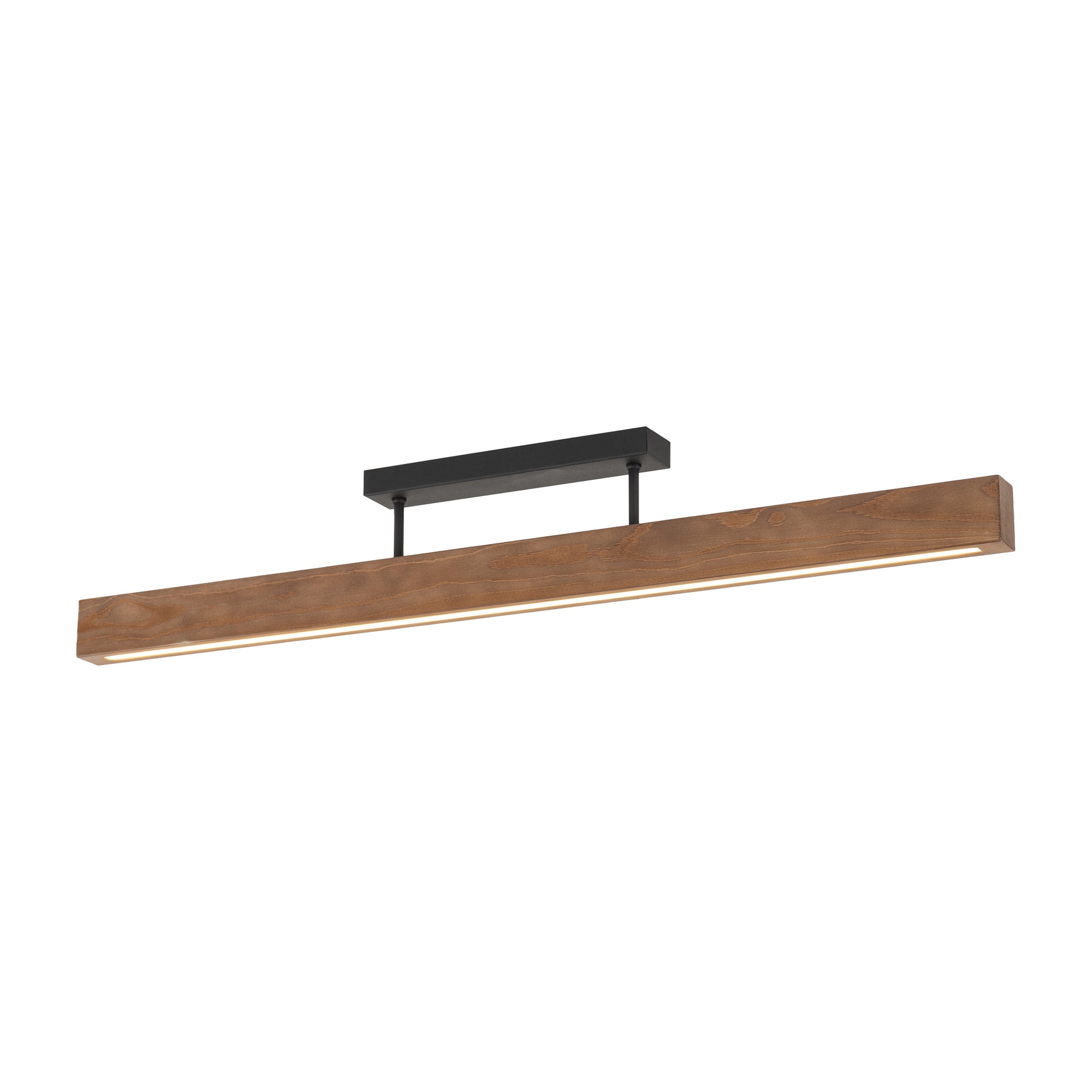 TEO LED Valnötstaklampa Ø96cm