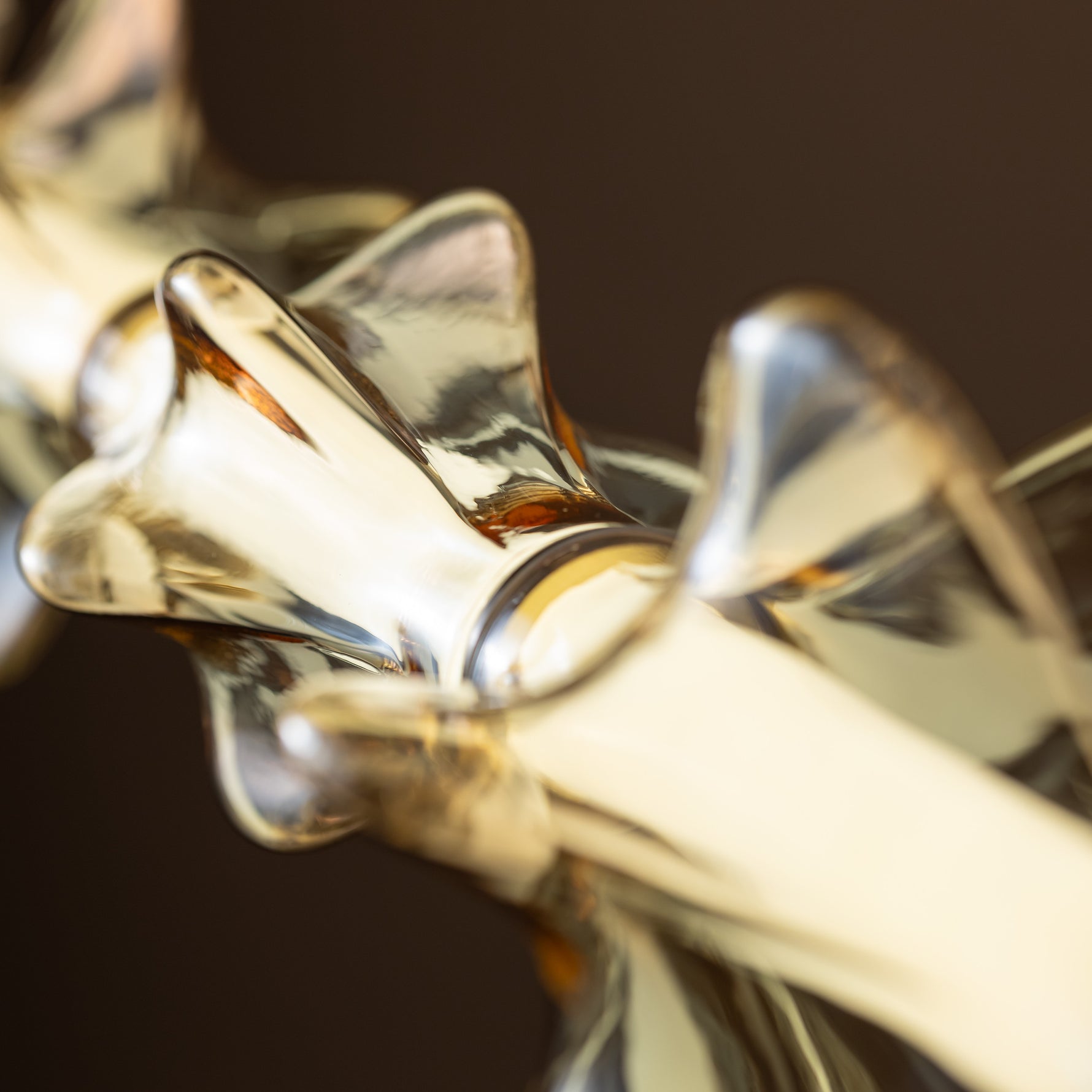 ÄLVA Mässing Taklampa Pendellampa LED 30W