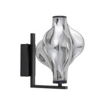 ÄLVA Svart Vägglampa LED 8W