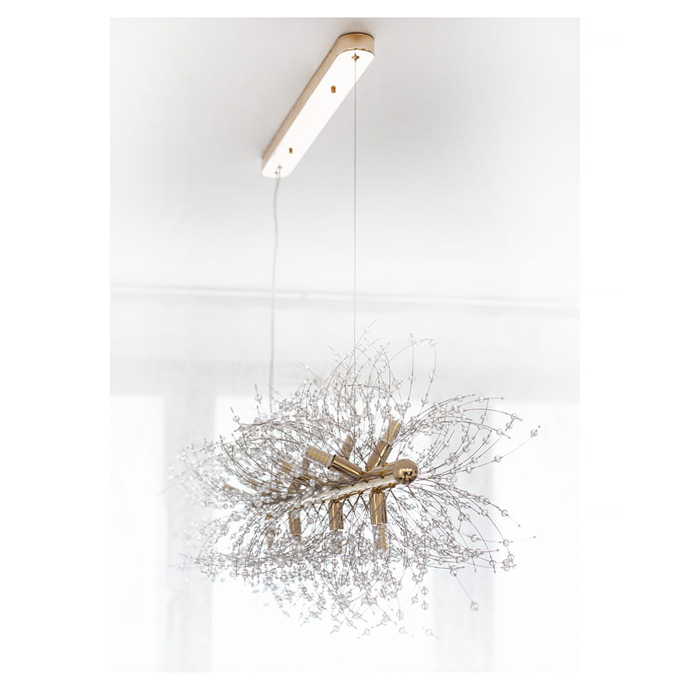 STARDUST Guld Pendellampa 90CM