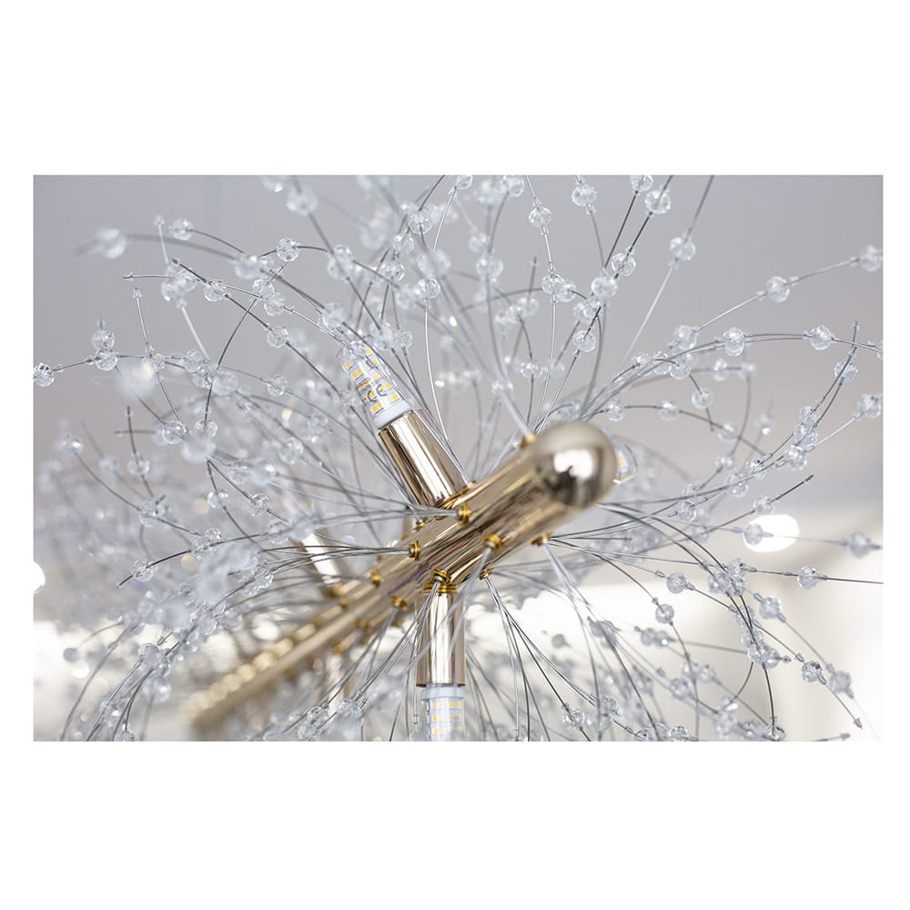 STARDUST Guld Pendellampa 90CM