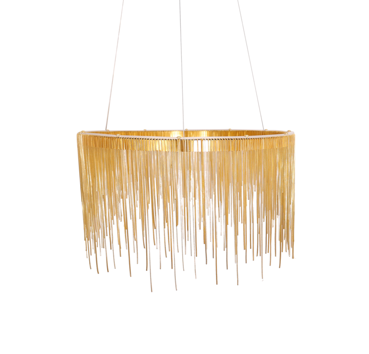 FONTANNA Guld Pendellampa 60CM